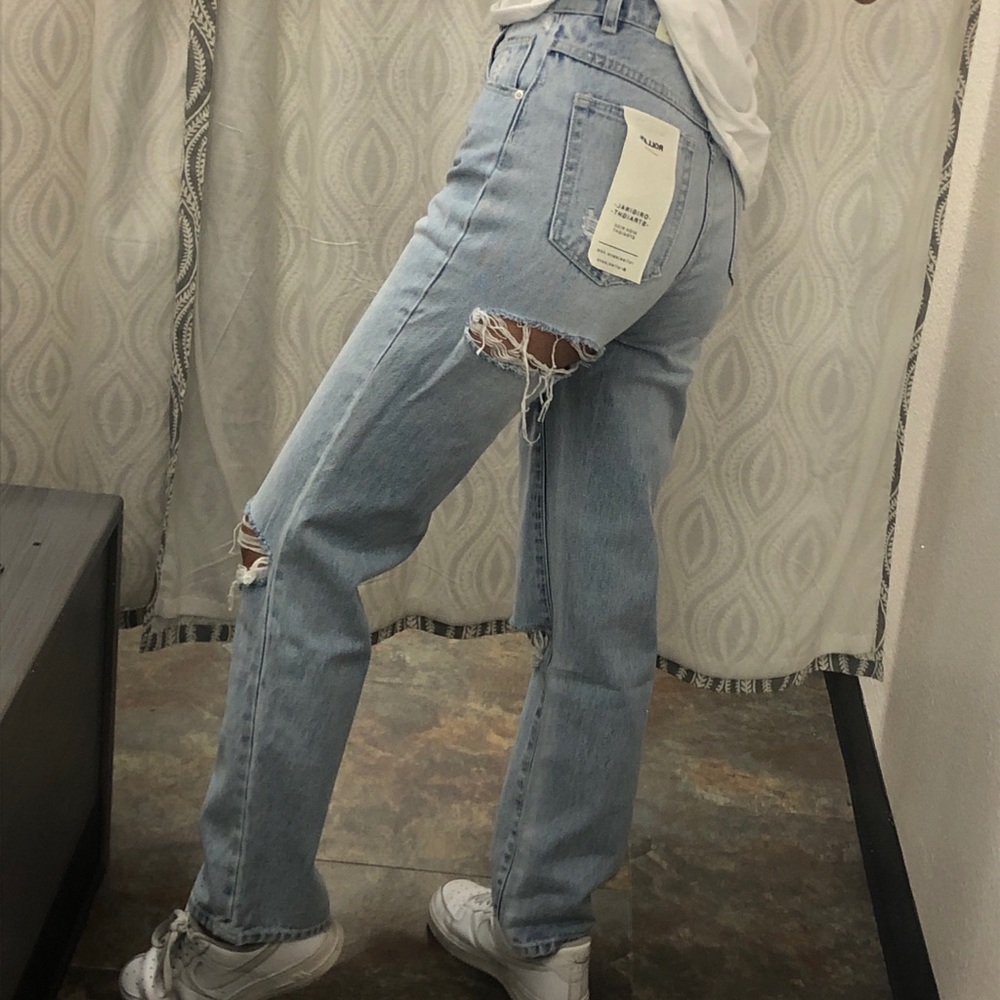 BRAND NEW ROLLAS JEANS (similar to 501 levi’s)